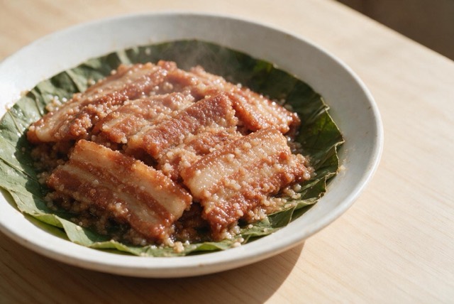 荷叶粉蒸肉