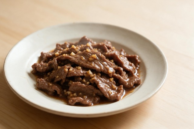 蚝油牛肉