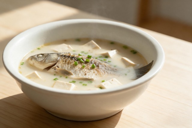 鲫鱼豆腐汤