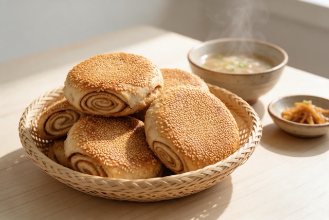 麻酱烧饼