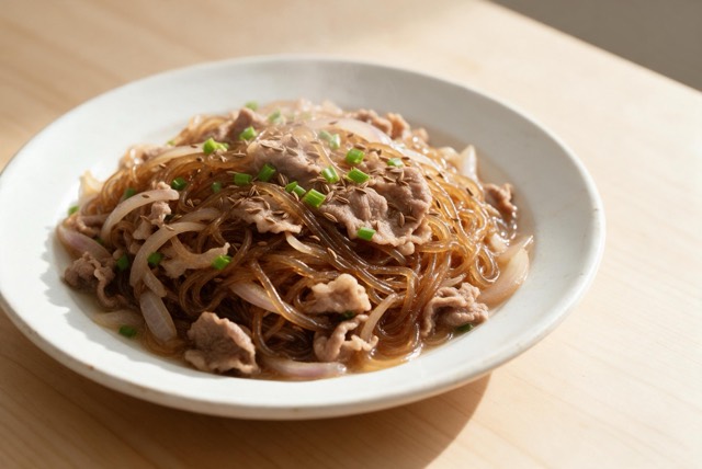 羊肉炒粉丝