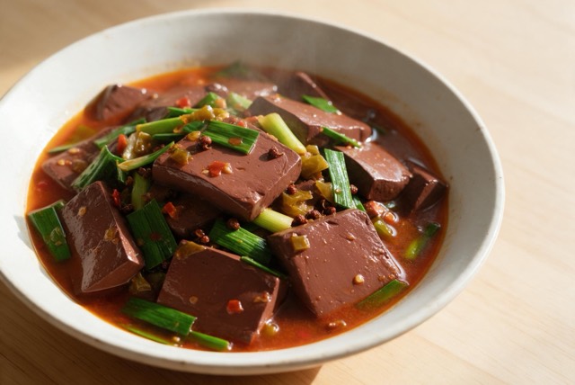 泡椒鸭血