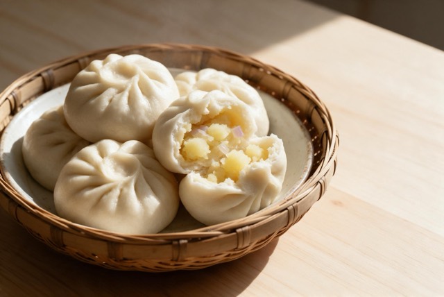 藏式土豆包子