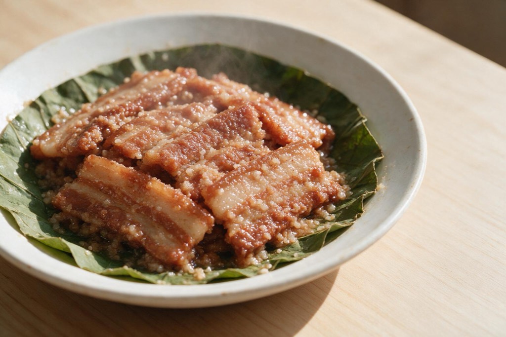 荷叶粉蒸肉