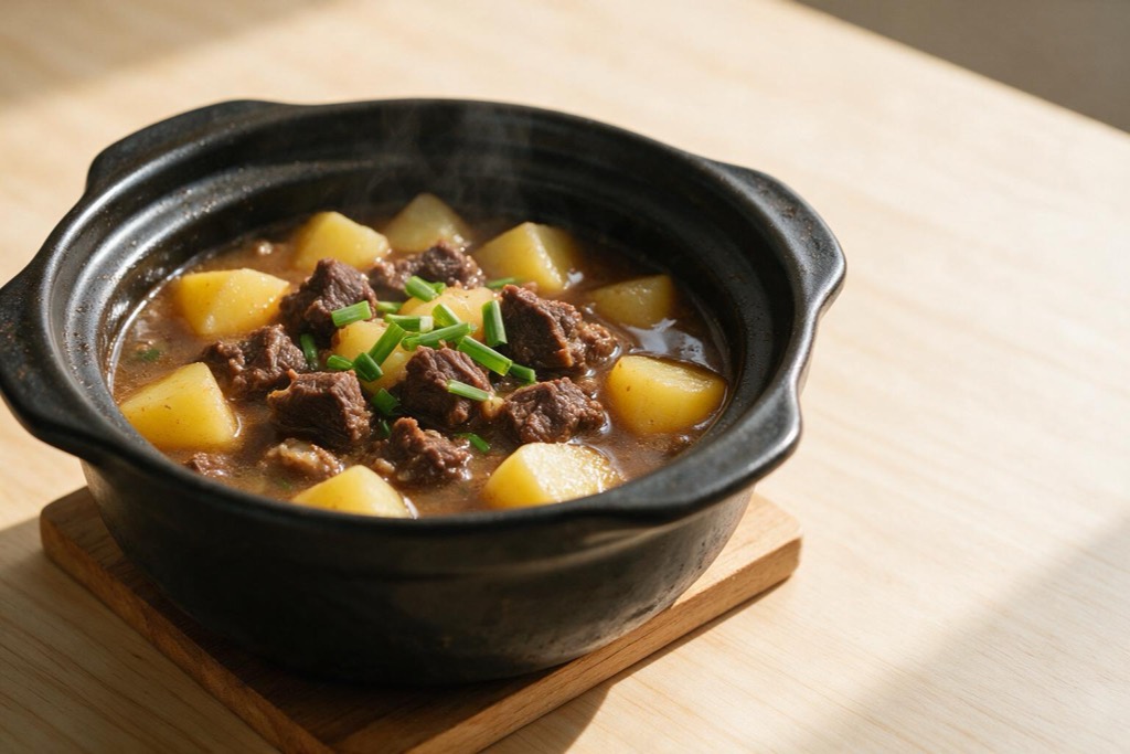 牦牛肉炖土豆