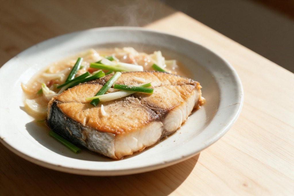 香煎马鲛鱼