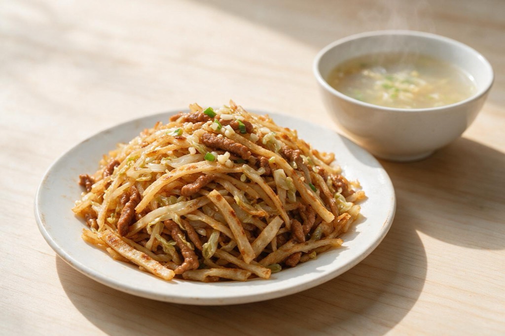 老北京炒饼