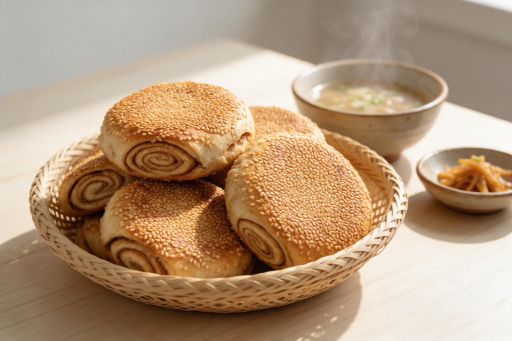 麻酱烧饼