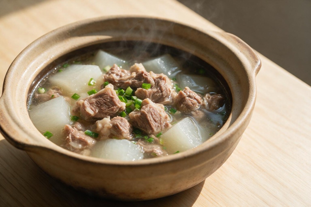 羊肉炖萝卜