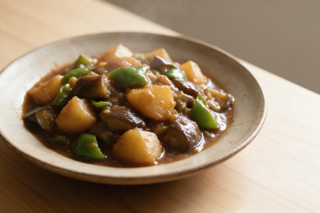 土豆炖茄子
