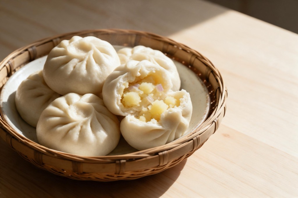 藏式土豆包子