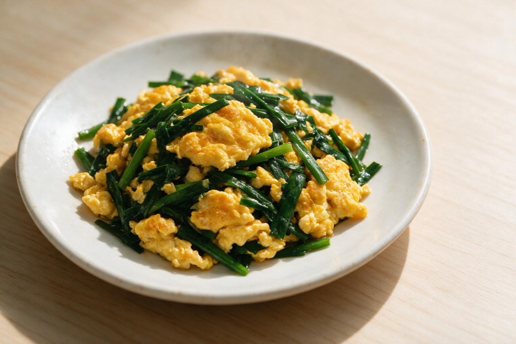 韭菜炒鸡蛋