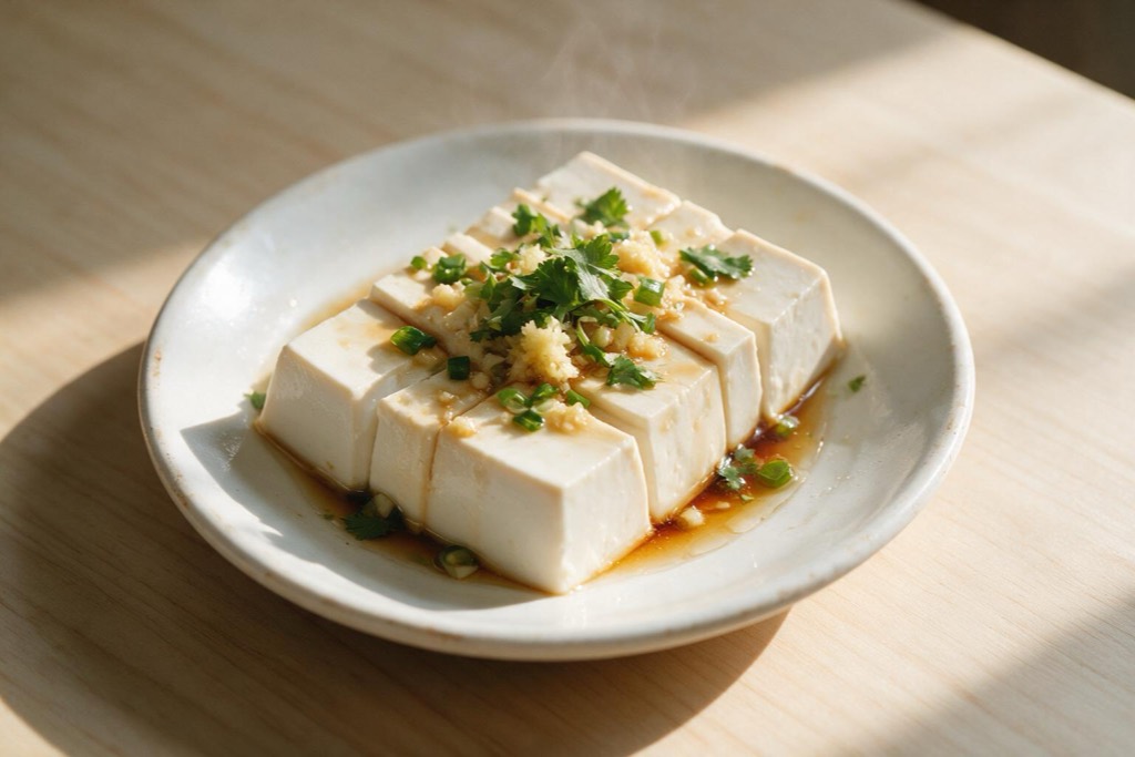 日式冷豆腐
